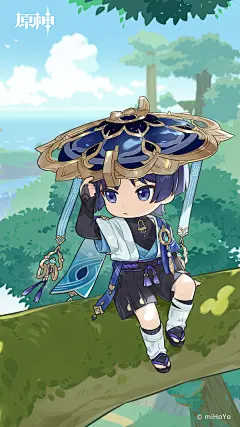 流浪者壁纸｜「这世上没有纯粹的自由。风也会有吹到头的时候」-原神社区-米游社