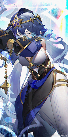 大白O—O采集到二次元-女性