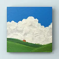 油画棒｜“你看这云好不好看”（附教程） - 小红书