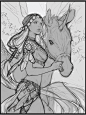 ArtStation - Legend of the Cryptids - Elf Queen, Viktoria Gavrilenko