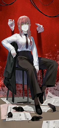 果冻龙采集到电锯人