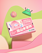 Brand Design cartoon Character design  VI