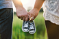 Holding Hands, Shoes, Little, Baby, Couple, Family