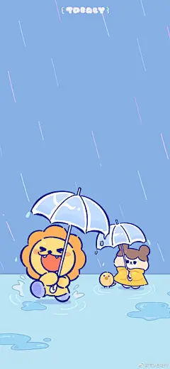 八月日历壁纸有点热的夏天，来张看着就凉爽的壁纸叭~~ ​​​​