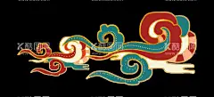 祥云  - 源文件下载【酷图网】祥云,祥云线条,手绘祥云,彩色祥云,创意祥云,卡通祥云,中式纹样,云纹,祥云图案,古典祥云,国潮祥云,国潮,国潮素材,敦煌祥云,敦煌素材,敦煌风格,敦煌风,祥云背景,祥云底纹,中国风,祥云边框,祥云设计,祥云图,祥云造型,祥云形状,祥云图片