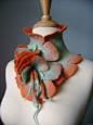 I love neck collars recently... this is awesome: 