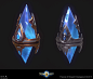 Starcraft II Legacy of the Void - Pylon - LowPoly, Gaëtan Montaudouin : Protoss Pylon - Low Poly _背饰_T202036 