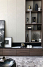 TV Wall Ideas Storage - Kids Room Ideas _柜子饰品组合   _书柜_T2020613