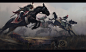 romain-lebouleux-hussar-charge-waterloo.jpg (1920×1163) 场景原话 场景气氛图 概念图 场景设计 欧美场景 骑马