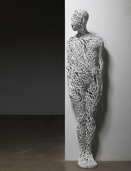 艺术家伯林德的雕塑作品 热爱基因