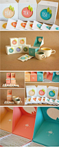 Tea packaging: 