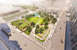Aerial view from the north. Rendering courtesy of Rios Clementi Hale Studios.