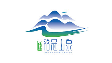豫鸡冠山泉食品品牌LOGO设计