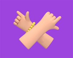 夕夏ゝ采集到C4D—手势