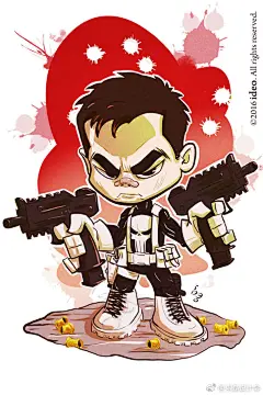 来自艺术家 Cyril Brenner Loegel 的作品，这些有趣的动漫人物都来自我们熟悉的影视作品，你认得出多少？#求是爱设计# ​​​​