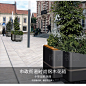 城市家具,城市家具产品,户外花箱树箱,市政街道时尚钢木花箱