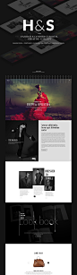 Fashion Portal | Free psd : H&S  |  Fashion Portal |  Creative Concept