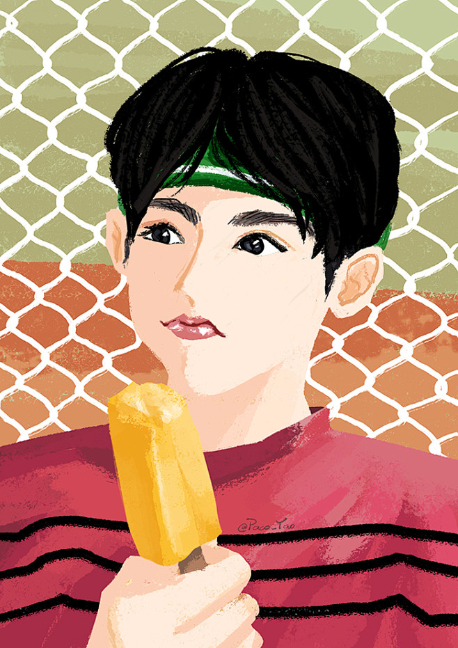 Paco_Yao 插画 原创 头像 男生...