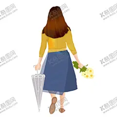 彩绘人物背影 【酷图网】彩绘人物背影,手绘女孩,女孩,粉彩,淡彩,女孩元素,水彩手绘女孩,插画女孩,手绘人物,美女,女生,漫画,可爱女孩,儿童素材,卡通,唯美手绘,女孩背影,文艺海报,PNG免扣素材