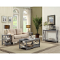 Copper Grove Cranesbill X-base End Table