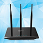 JCG 3R无线路由器 家用 三天线 wifi信号放大器 穿墙王手机中继器 #办公#
