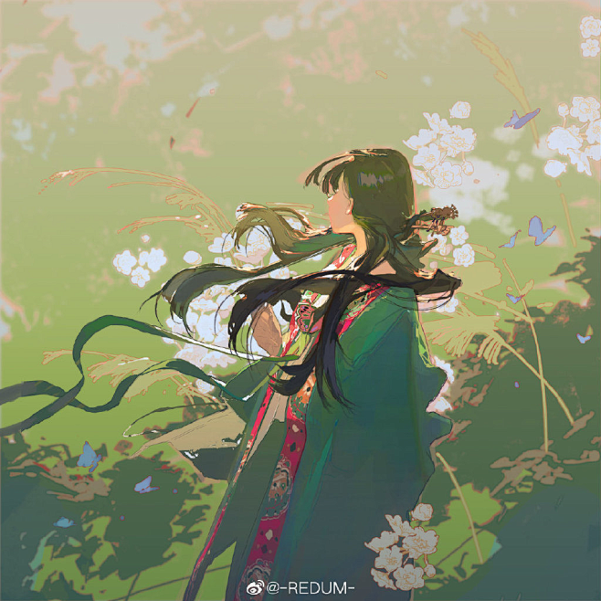 @绘画素材鸭 的个人主页 - 微博