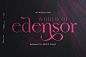 Edensor serif字体 1