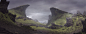 Greenlands, Ricardo Guimaraes : Matte Painting