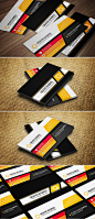 Corporate Business Card CM076国外名片设计模板素材设计源文件-淘宝网