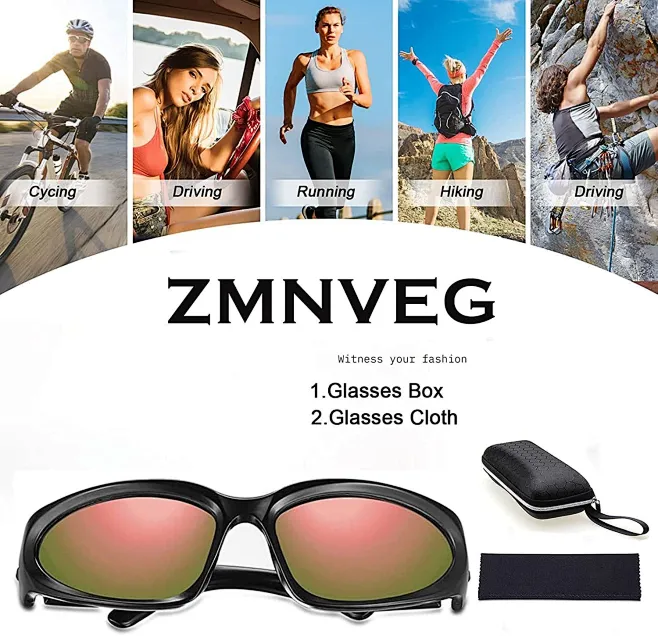 Vintage Round Metal Frame Eyeglasses With Clear Lenses - UV400 Protection, Lightweight 7 thumbnail image