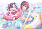推上各画师的水着小优&玛俐，夏天真好啊

1：funagumo
2：hizano_kinniku
3：aya_myuu
4：ISAON_101
5：celmiu...展开全文c