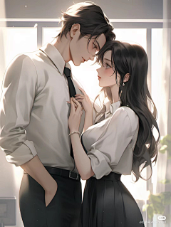 我准备好了~采集到AI 双人 情侣 总裁