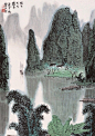 白雪石 的作品尤以桂林题材最能体现其绘画风格。一幅幅无与伦比、令人心旷神怡的漓江山水画，把桂林风景的迷人景色展现的淋漓尽致