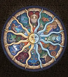 旋转的四季花园进口品质曼陀罗坛城唐卡1000片成人方形拼图500片-淘宝网