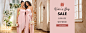 Women's Day Sale 女神节banner PC端