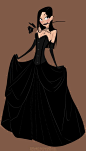 Black Dress by ~Blithegirl on deviantART