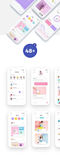 Minimal UI Kit for IOS is a template includes 48+ screen for iPhone X. You can easly Change Colors and images