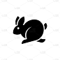 品牌名称,兔子,分离着色,可爱的,白色,宠物,自然,复活节,概念,动物