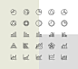 绘制精良的数据统计类图标下载[for Ai] #APP# #iOS# #UI#