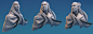 Calm, Girish Srinivasagopalan : Spent a weekend  doing a speed sculpt of Alexandra Frantseva's Pilgrim https://www.artstation.com/artwork/xz5xaO
Essentially I wanted to capture the mood and the calmness of the character and hope you like it