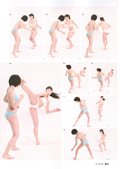 李梳雨采集到pose01-女子高中生动作篇