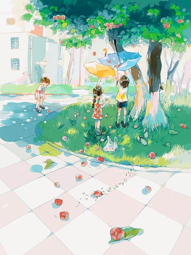夏日记 _ 插画合集 