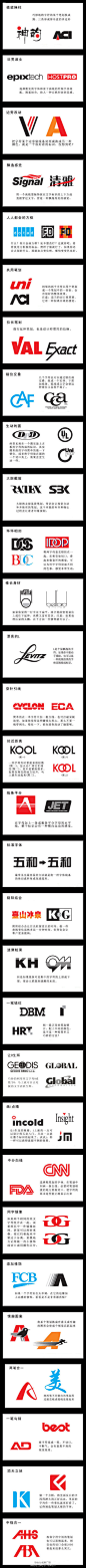 文字型LOGO设计的三十种小技巧总结
