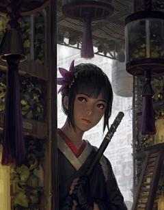 YEELIN_WEN采集到画师-GUWEIZ