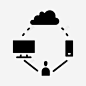 云系统数据网络图标 免费下载 页面网页 平面电商 创意素材