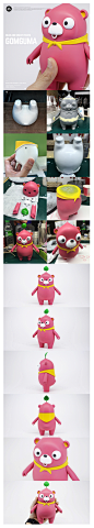 BlueStarWorks "Gomguma" X JB ARTTOY Project on Behance