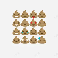 卡通EMOJI便便表情包矢量图高清素材 EMOJI 便便 便便表情包 卡通 可爱 搞笑 棕色 矢量EMOJI 矢量图 表情包 元素 免抠png 设计图片 免费下载 页面网页 平面电商 创意素材