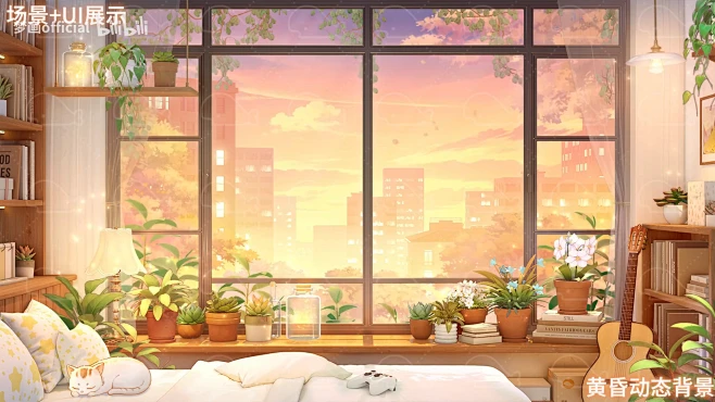 【听雨】vup虚拟主播直播间动态场景展示下雨助眠场景【梦画】_哔哩哔哩_bilibili-花瓣网