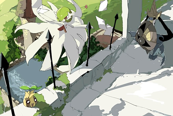 宠物小精灵口袋妖怪神奇宝贝沙奈朵