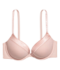 H&M Super Push-up Microfiber Bra $12.99 : Powder pink. Push-up bra in microfiber and satin with thickly padded, molded underwire cups to maximize bust and cleavage. Narrow, adjustable shoulder
